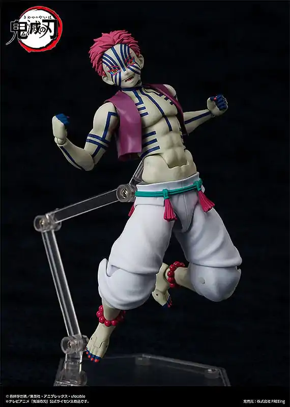 Demon Slayer: Kimetsu no Yaiba Figma Action Figur Akaza 15 cm Produktfoto