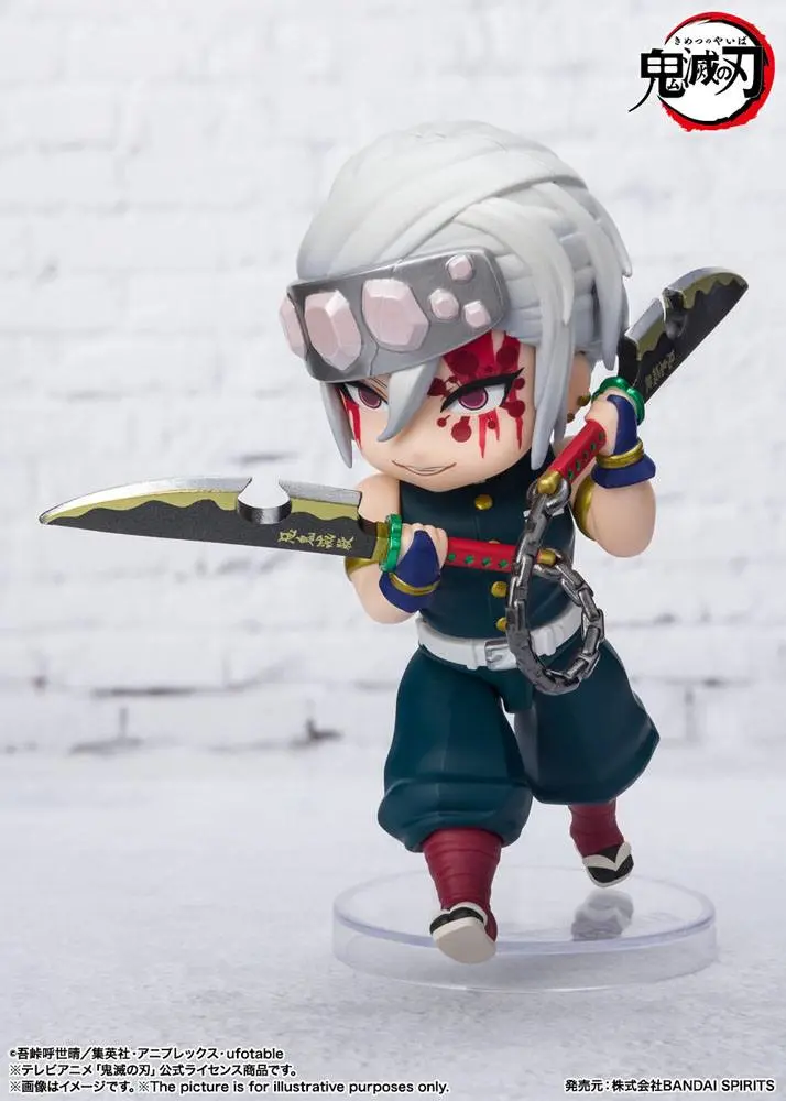 Demon Slayer: Kimetsu no Yaiba Figuarts mini Actionfigur Tengen Uzui Sound Breathing 10 cm Produktfoto