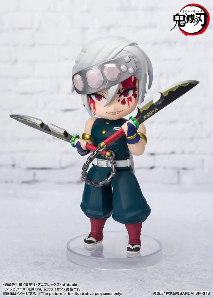 Demon Slayer: Kimetsu no Yaiba Figuarts mini Actionfigur Tengen Uzui Sound Breathing 10 cm Produktfoto