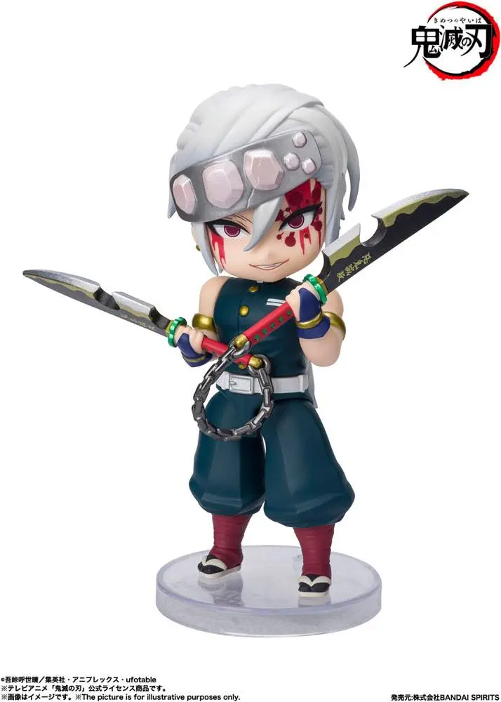 Demon Slayer: Kimetsu no Yaiba Figuarts mini Actionfigur Tengen Uzui Sound Breathing 10 cm Produktfoto