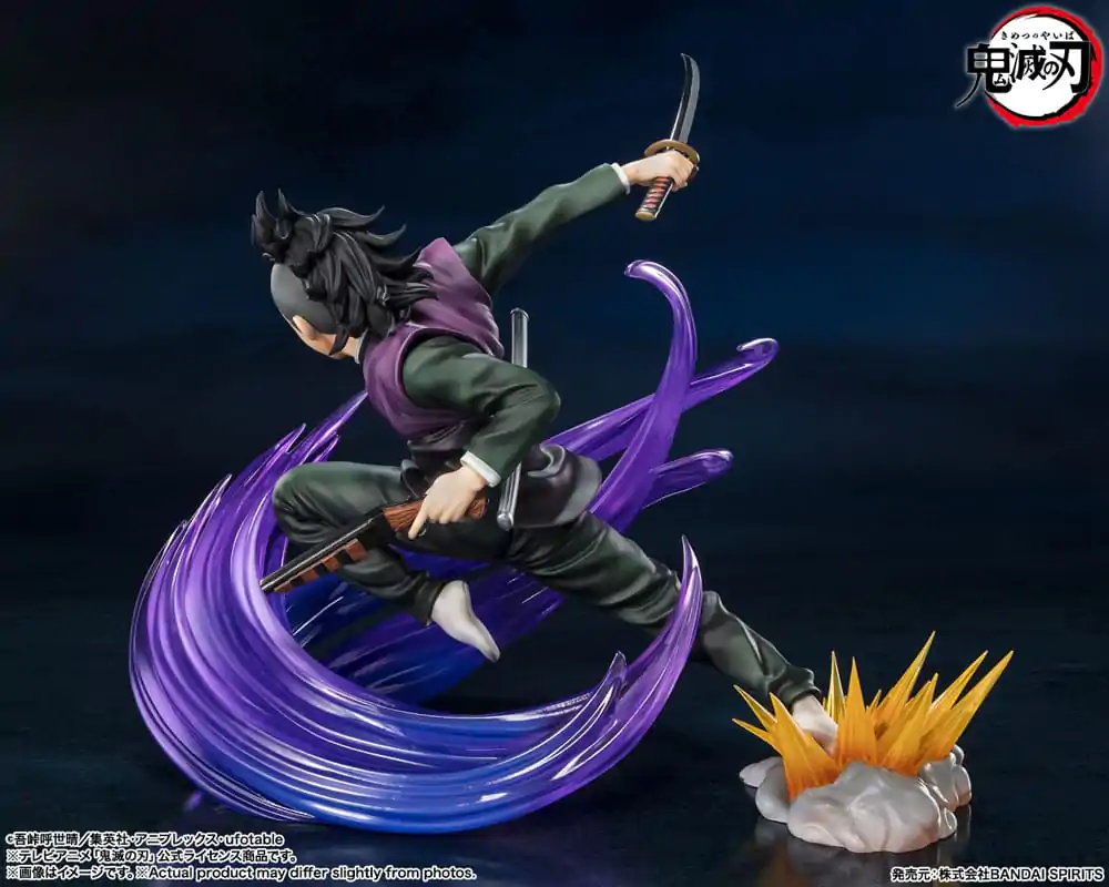 Demon Slayer: Kimetsu no Yaiba FiguartsZERO PVC Statue Genya Shinazugawa 17 cm termékfotó