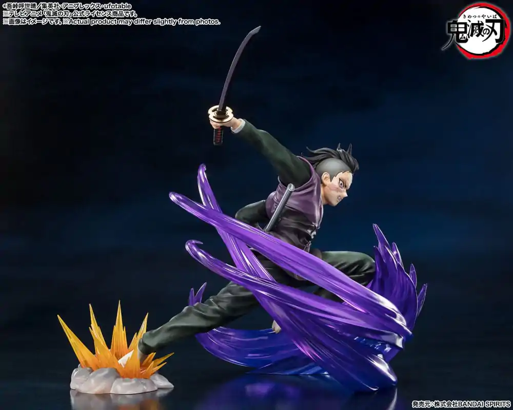 Demon Slayer: Kimetsu no Yaiba FiguartsZERO PVC Statue Genya Shinazugawa 17 cm termékfotó