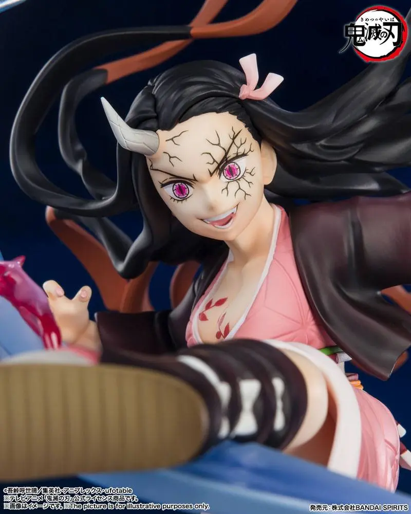 Demon Slayer: Kimetsu no Yaiba FiguartsZERO PVC Statue Nezuko Kamado Demon Form Advancing Ver. 20 cm Produktfoto