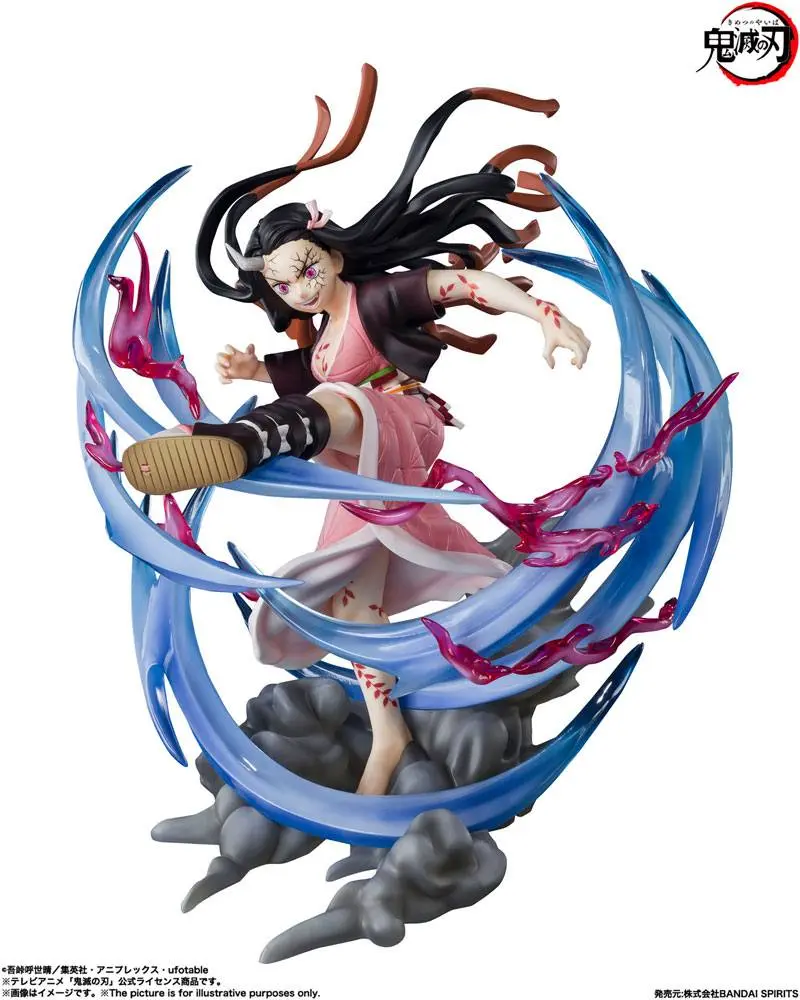 Demon Slayer: Kimetsu no Yaiba FiguartsZERO PVC Statue Nezuko Kamado Demon Form Advancing Ver. 20 cm Produktfoto
