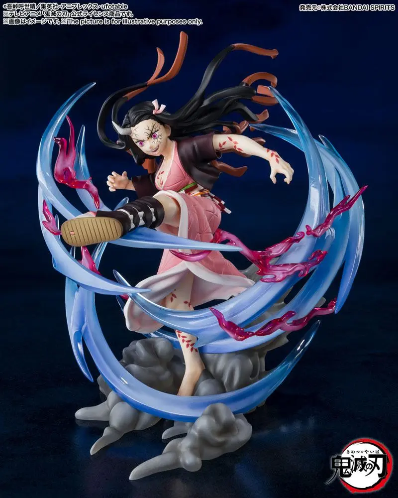 Demon Slayer: Kimetsu no Yaiba FiguartsZERO PVC Statue Nezuko Kamado Demon Form Advancing Ver. 20 cm Produktfoto