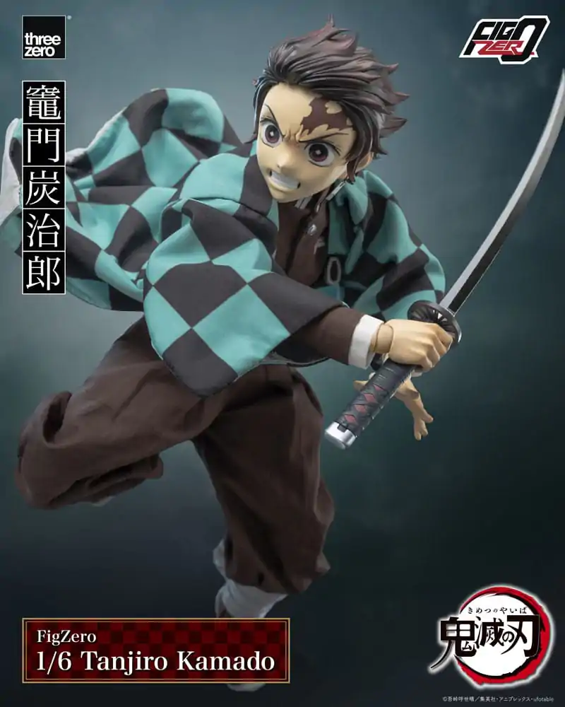 Demon Slayer Kimetsu no Yaiba FigZero Actionfigur 1/6 Tanjiro Kamado 27 cm termékfotó