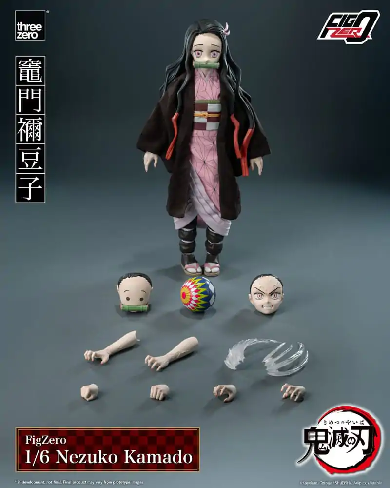 Demon Slayer: Kimetsu no Yaiba FigZero Action Figur 1/6 Nezuko Kamado 26 cm Produktfoto