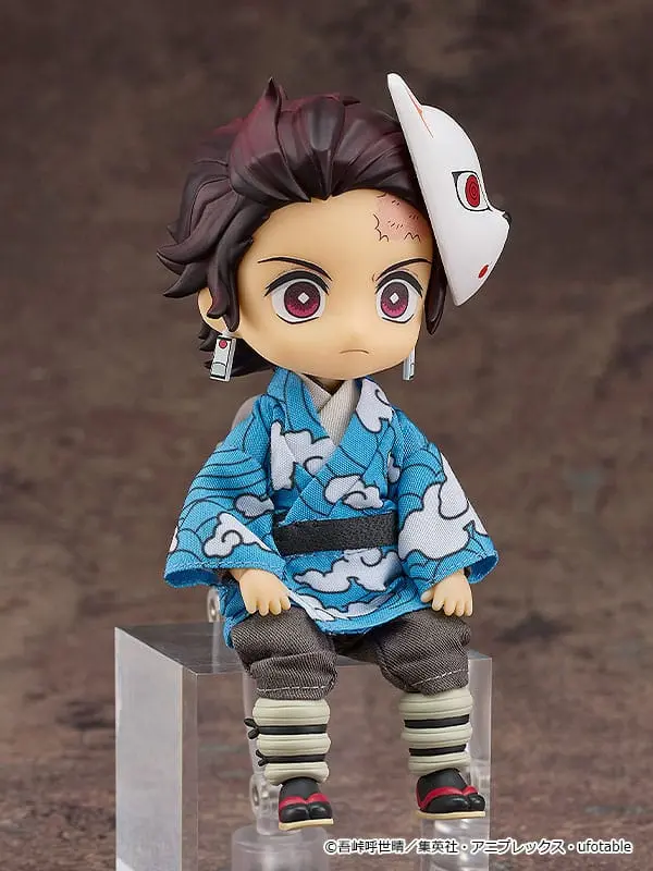Demon Slayer: Kimetsu no Yaiba Zubehör-Set für Nendoroid Doll Actionfiguren Outfit Set: Tanjiro Kamado - Final Selection Ver. Produktfoto