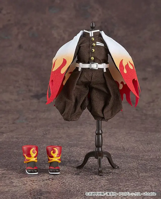 Demon Slayer: Kimetsu no Yaiba for Nendoroid Doll Figuren Outfit set: Kyojuro Rengoku Produktfoto