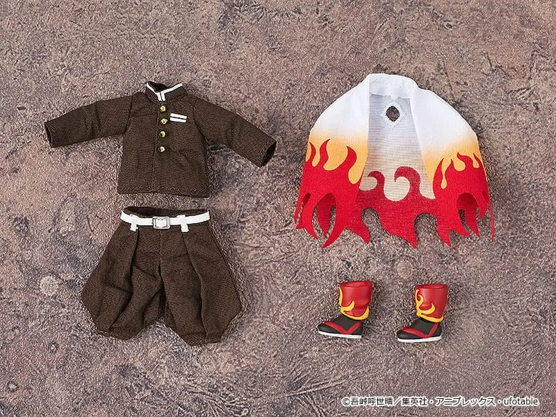 Demon Slayer: Kimetsu no Yaiba for Nendoroid Doll Figuren Outfit set: Kyojuro Rengoku Produktfoto