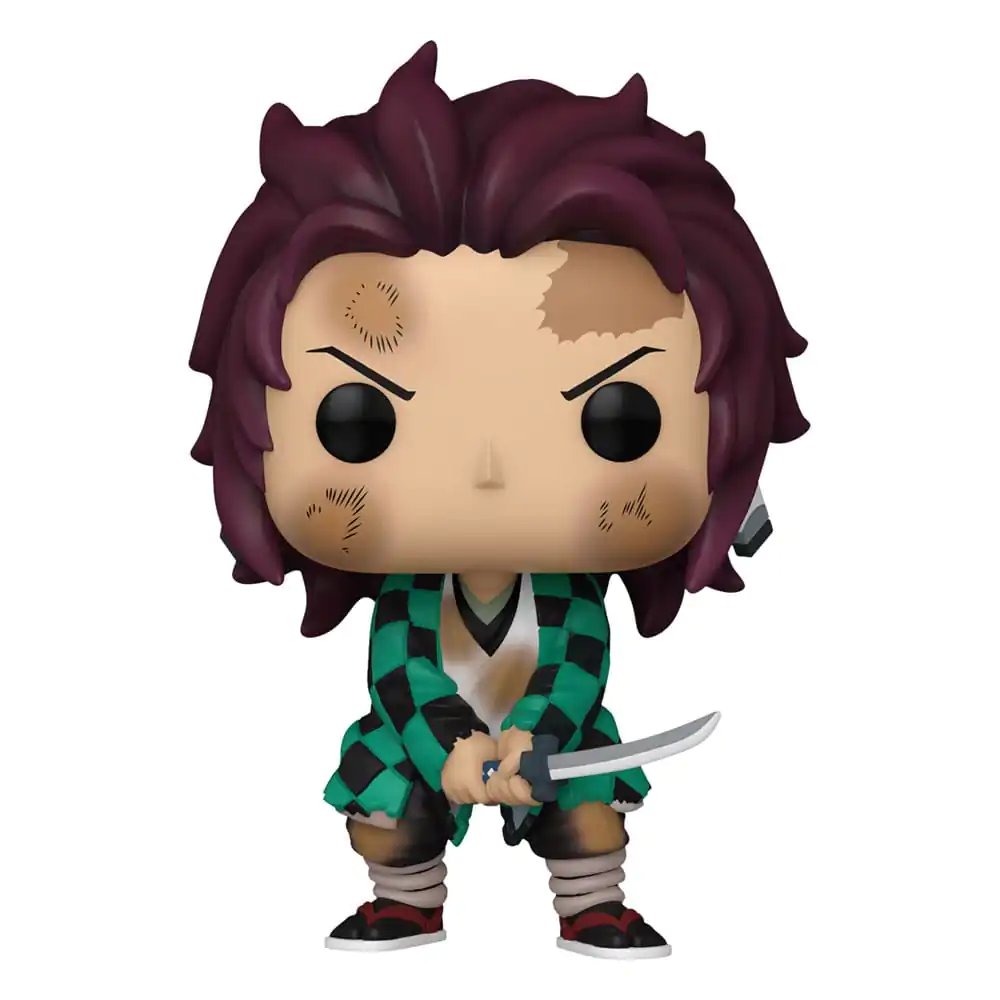 Demon Slayer: Kimetsu no Yaiba POP! Animation Figur Tanjiro (Training) 9 cm termékfotó