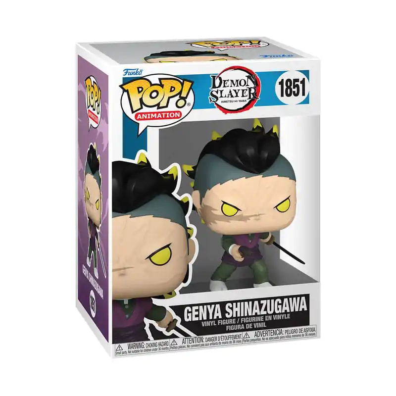 Demon Slayer: Kimetsu no Yaiba Funko POP! Animation Vinyl Figur Genya (Demon Form) 9 cm Produktfoto