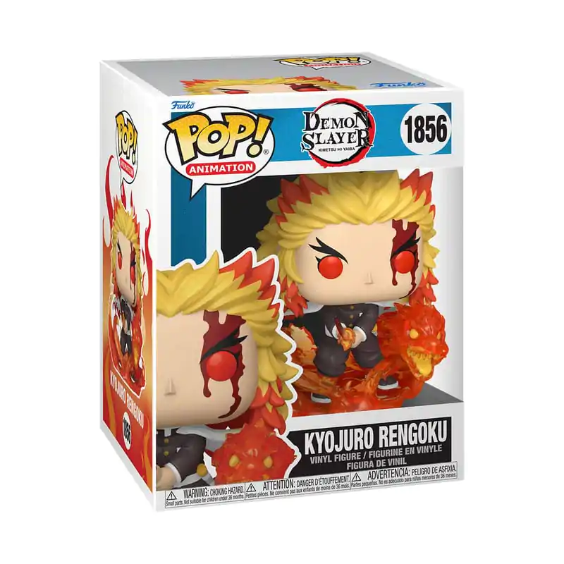 Demon Slayer: Kimetsu no Yaiba Funko POP! Animation Vinyl Figur Kyojuro Rengoku 9th form Exclusive 9 cm Produktfoto