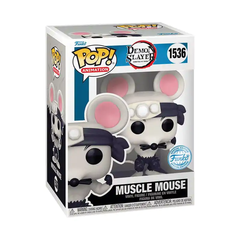 Demon Slayer: Kimetsu no Yaiba Funko POP! Animation Vinyl Figur Muscle Mouse Exclusive 9 cm Produktfoto