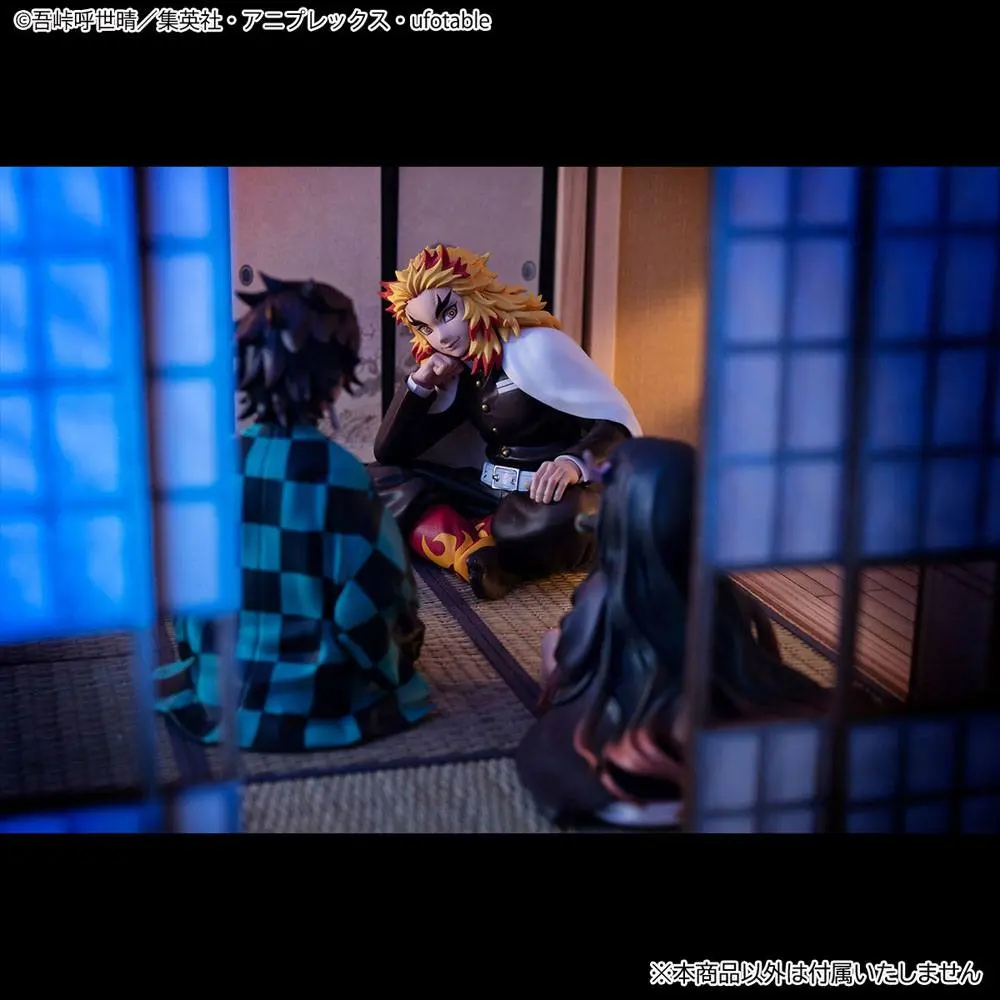 Demon Slayer Kimetsu no Yaiba G.E.M. PVC Statue Rengoku Palm Size Edition Deluxe 9 cm Produktfoto