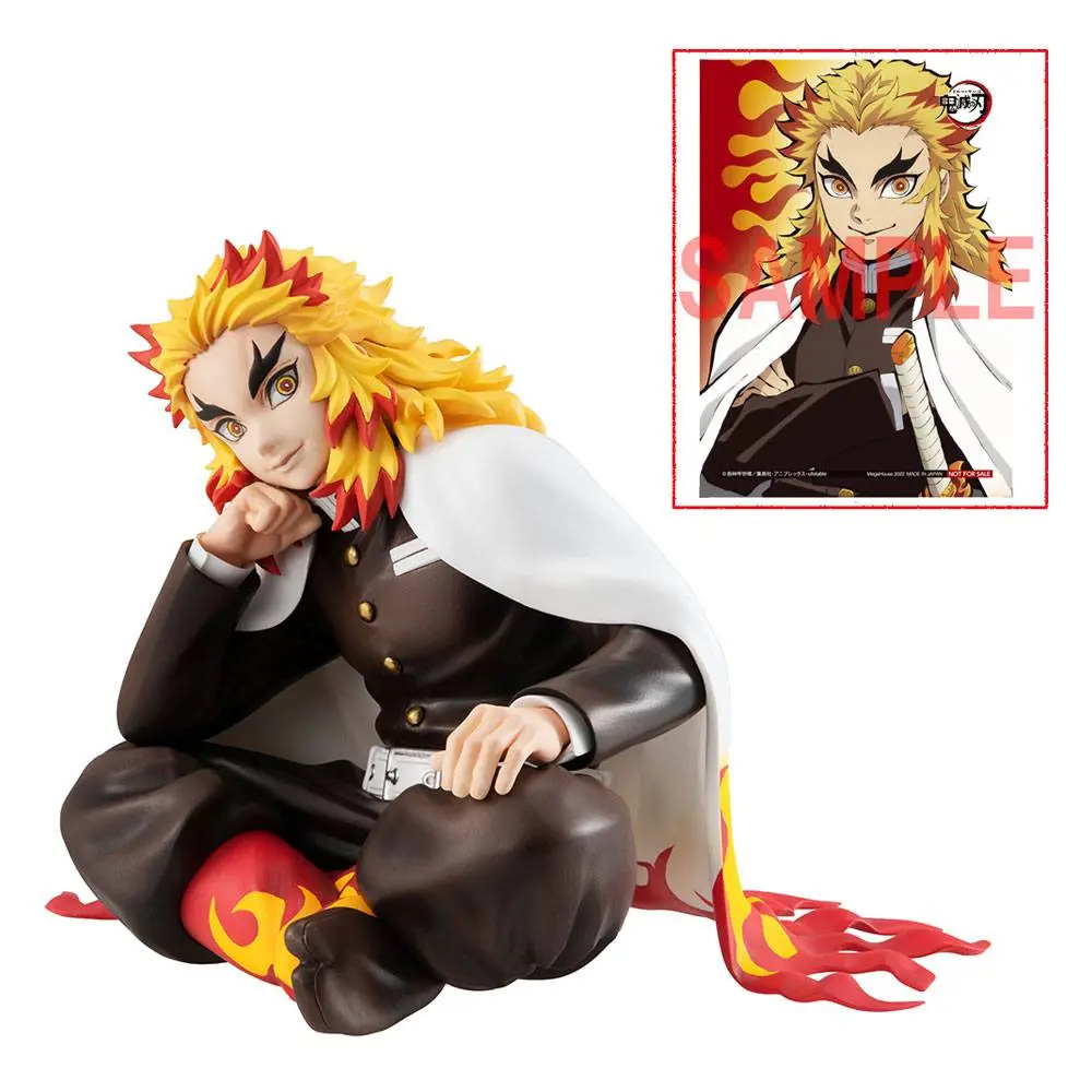 Demon Slayer Kimetsu no Yaiba G.E.M. PVC Statue Rengoku Palm Size Edition Deluxe 9 cm Produktfoto