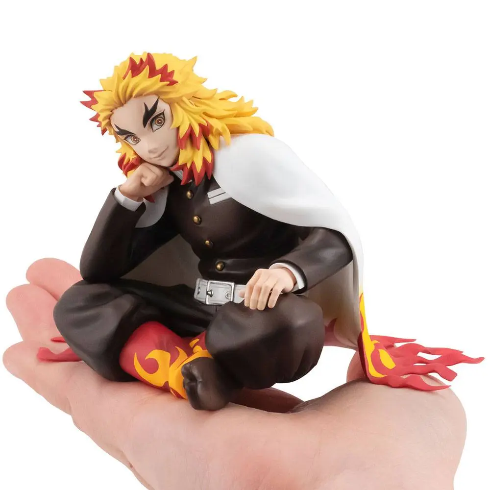 Demon Slayer Kimetsu no Yaiba G.E.M. PVC Statue Rengoku Palm Size Edition Deluxe 9 cm Produktfoto