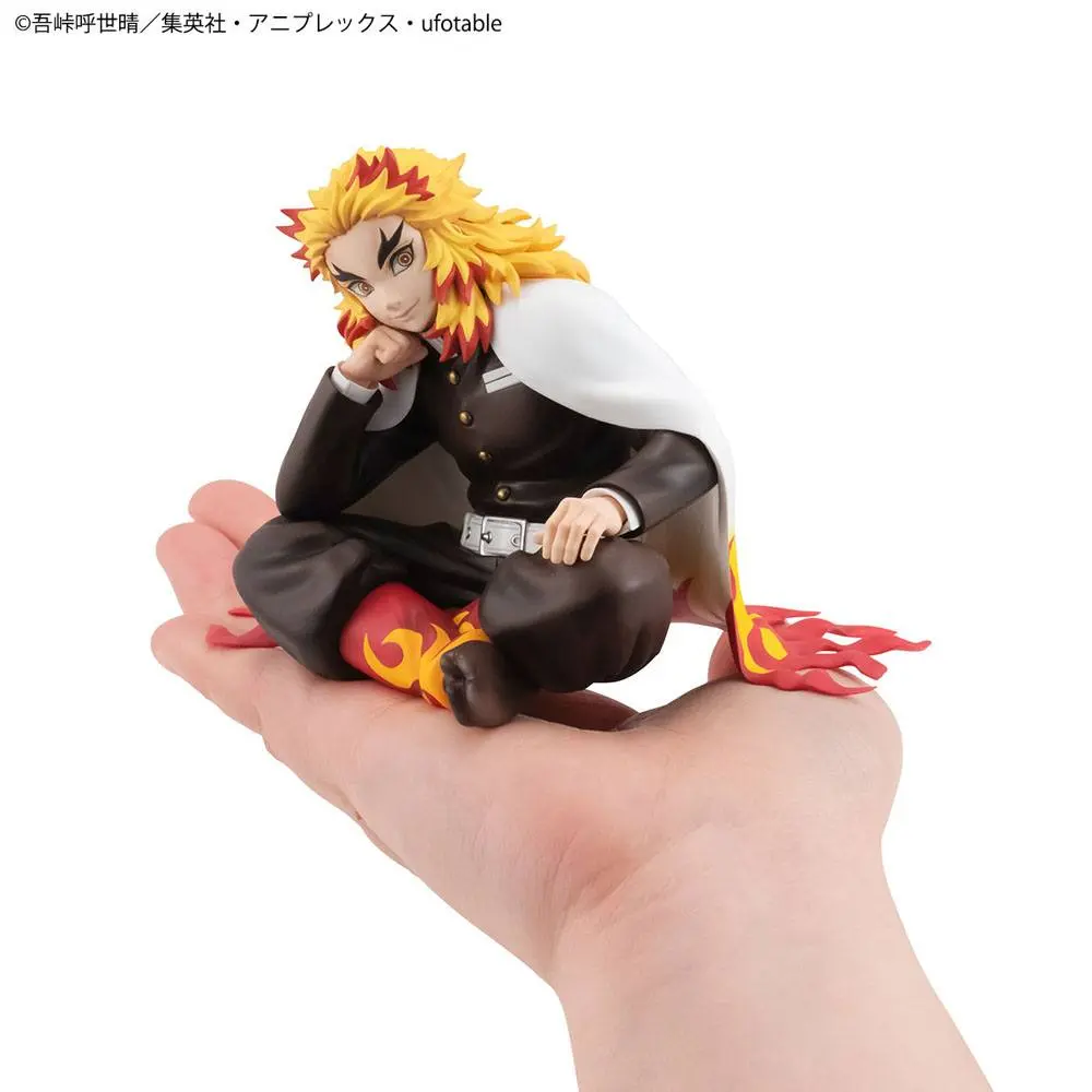 Demon Slayer Kimetsu no Yaiba G.E.M. PVC Statue Rengoku Palm Size 9 cm Produktfoto