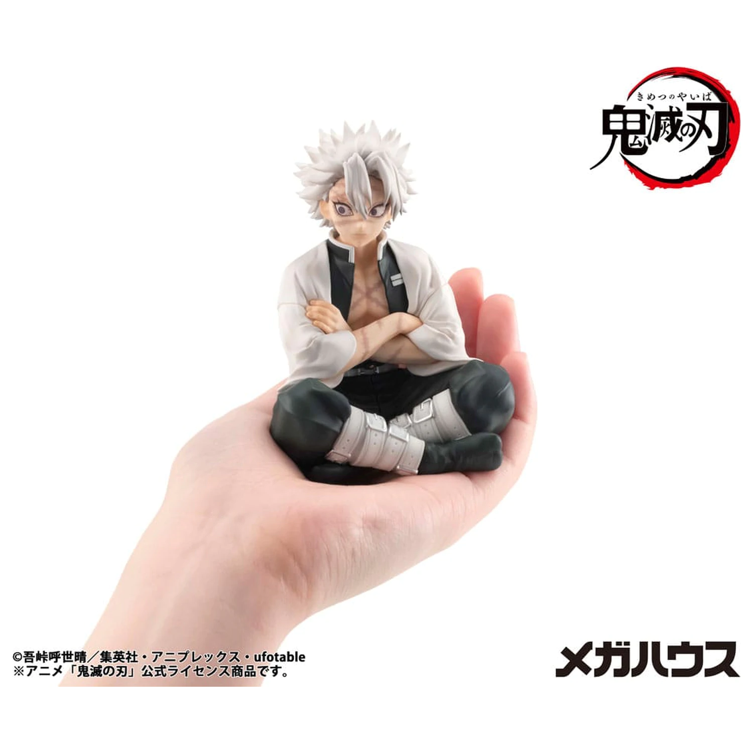 Demon Slayer Kimetsu no Yaiba G.E.M. PVC-Statue Shinazugawa-san Handtellergroß 9 cm Produktfoto