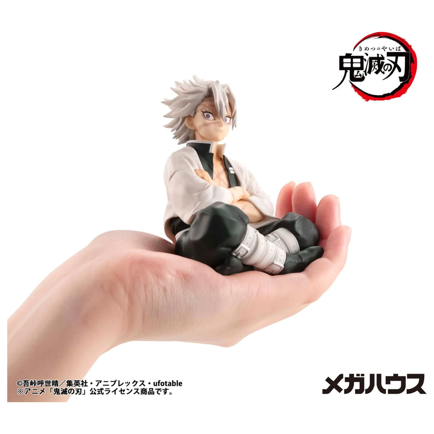 Demon Slayer Kimetsu no Yaiba G.E.M. PVC-Statue Shinazugawa-san Handtellergroß 9 cm Produktfoto