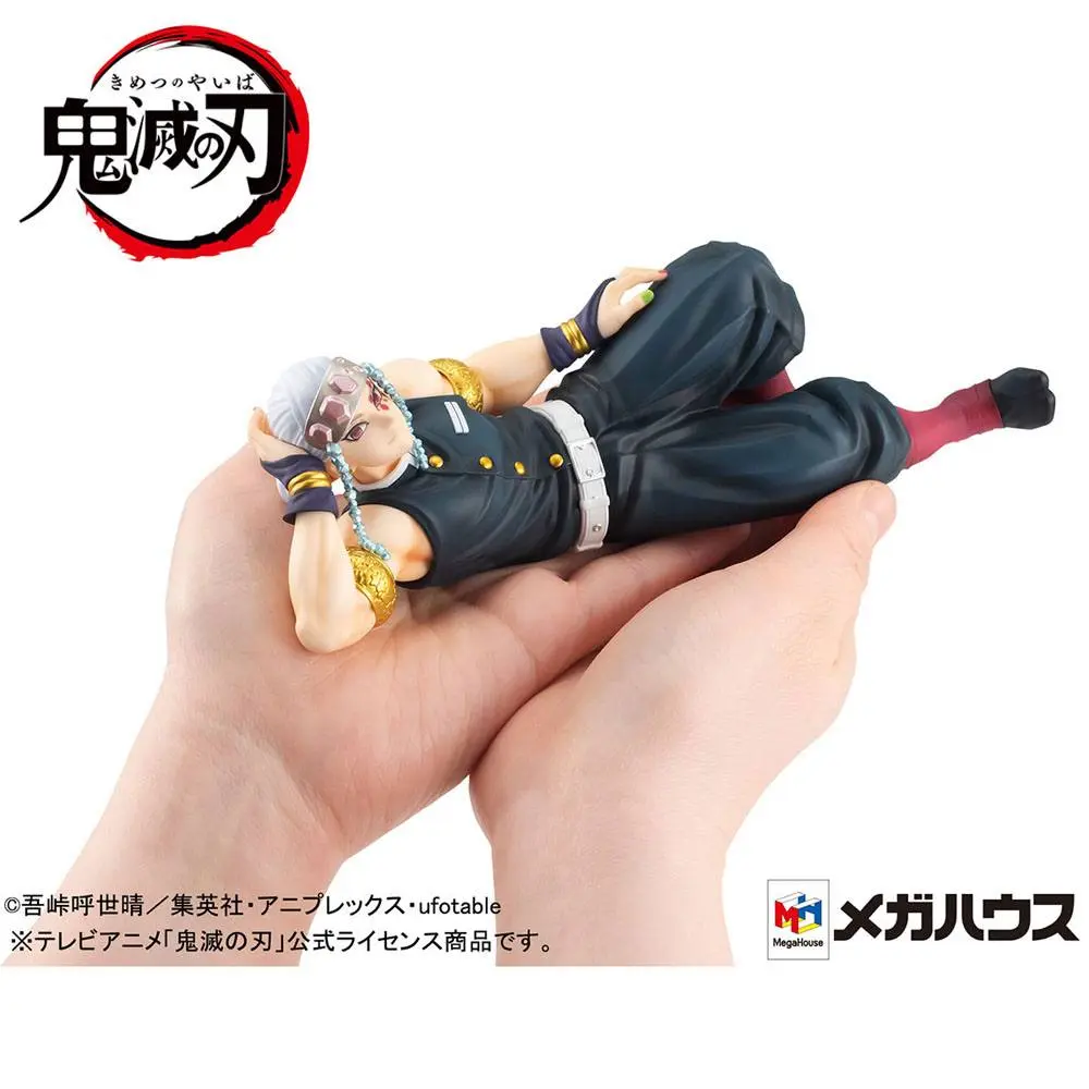 Demon Slayer Kimetsu no Yaiba G.E.M. PVC Statue Uzui-san Palm Size Edition Deluxe 19 cm termékfotó