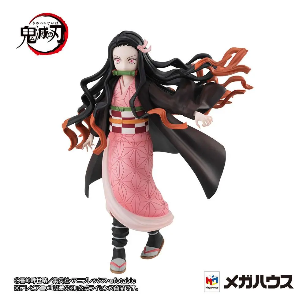 Demon Slayer: Kimetsu no Yaiba Gals PVC Statue Nezuko Kamado 18 cm termékfotó