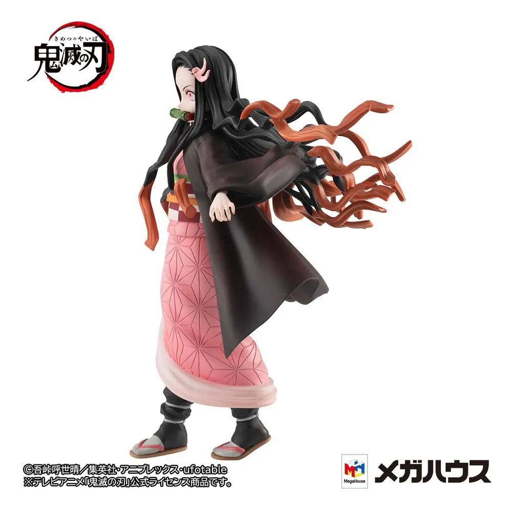 Demon Slayer: Kimetsu no Yaiba Gals PVC Statue Nezuko Kamado 18 cm termékfotó