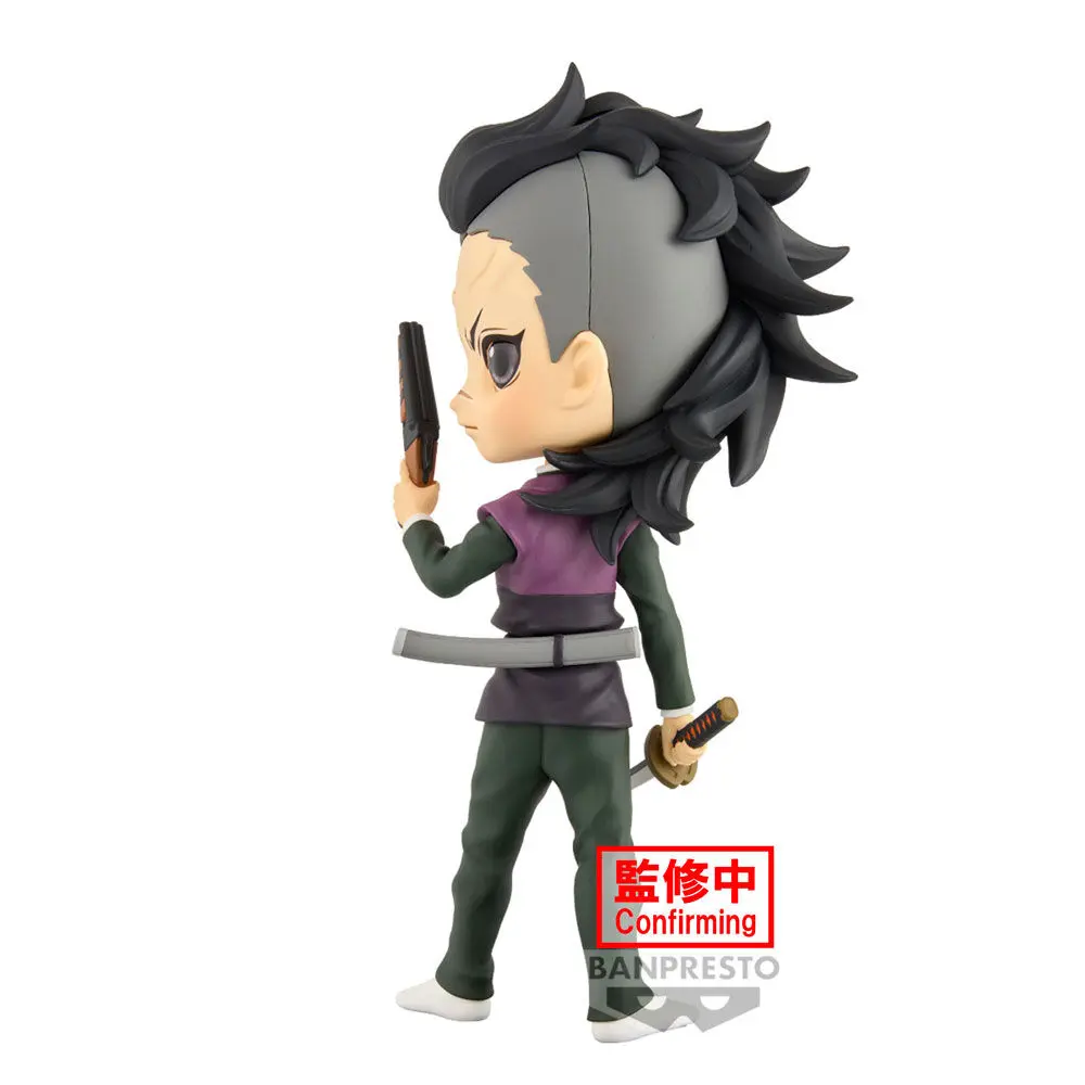 Demon Slayer Kimetsu no Yaiba Genya Shinazugawa Q posket Figur 14cm termékfotó