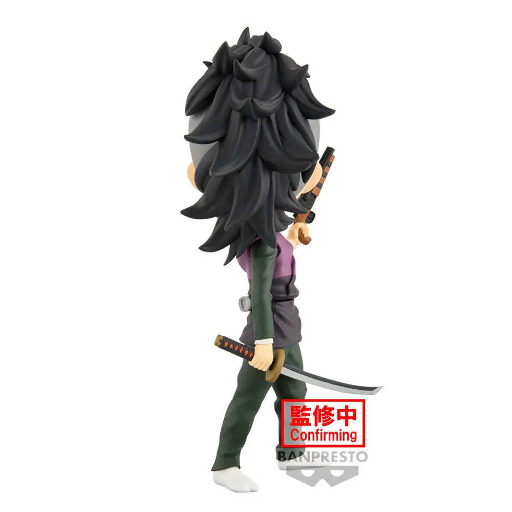 Demon Slayer Kimetsu no Yaiba Genya Shinazugawa Q posket Figur 14cm termékfotó