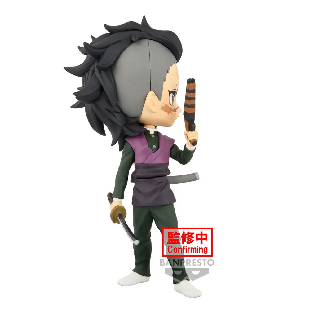 Demon Slayer Kimetsu no Yaiba Genya Shinazugawa Q posket Figur 14cm termékfotó