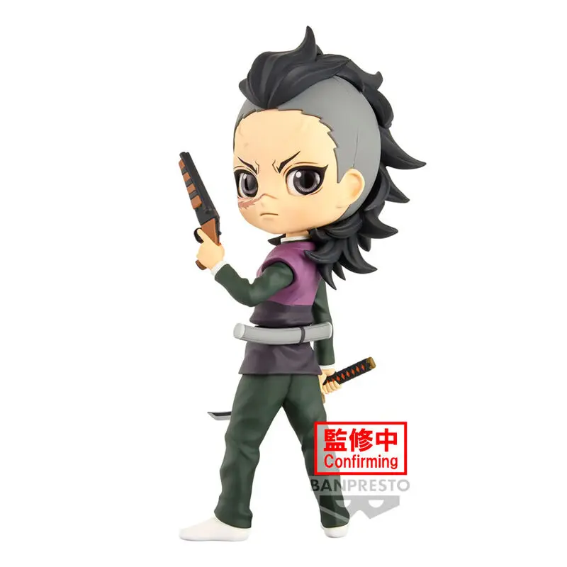 Demon Slayer Kimetsu no Yaiba Genya Shinazugawa Q posket Figur 14cm termékfotó