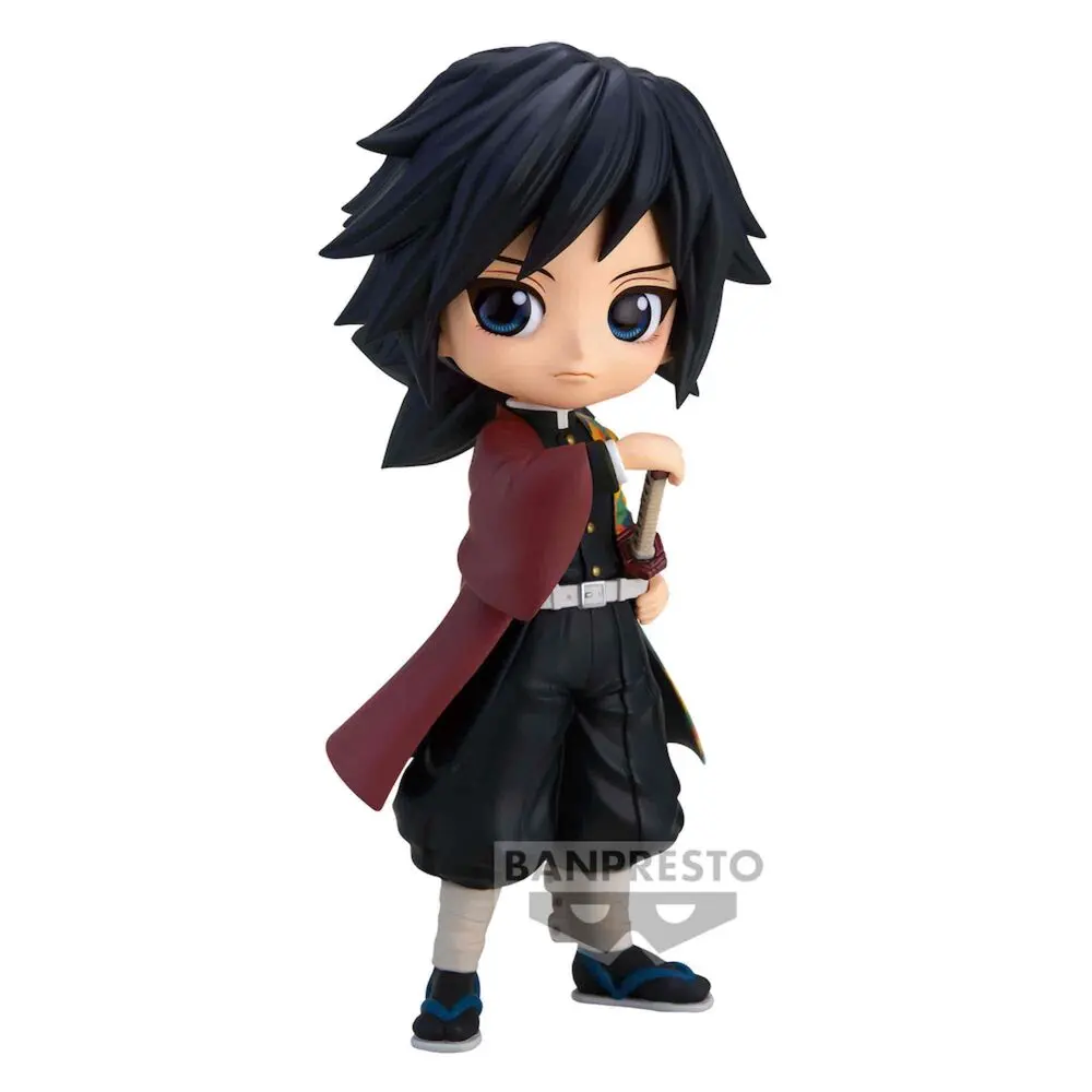 Demon Slayer Kimetsu no Yaiba Giyu Tomioka Q Posket Figur 14cm termékfotó