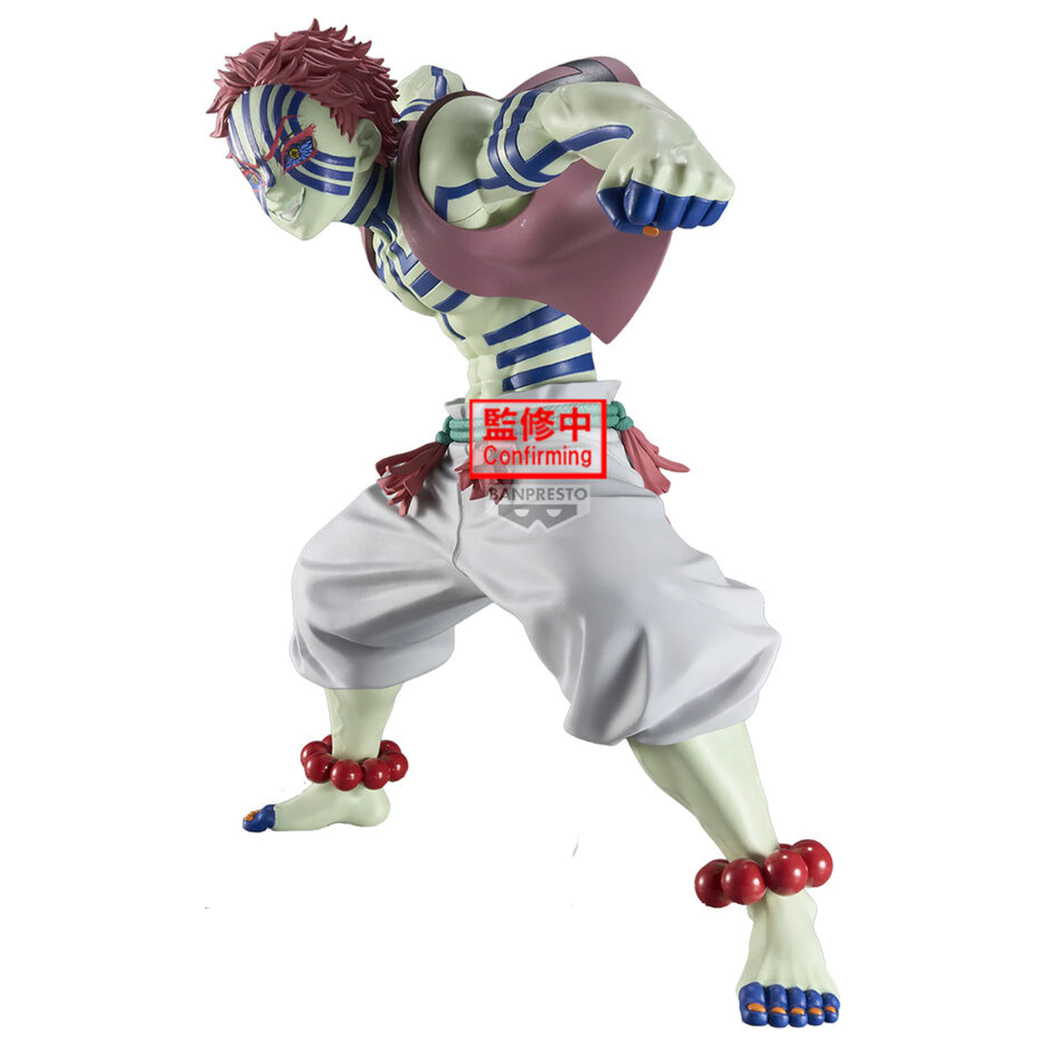 Demon Slayer Kimetsu no Yaiba Grandista Akaza II Figur 23cm Produktfoto
