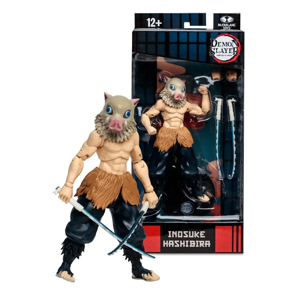 Demon Slayer: Kimetsu no Yaiba Actionfigur Hashibira Inosuke 18 cm termékfotó