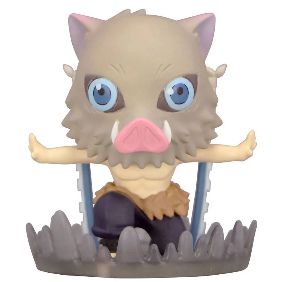 Demon Slayer: Kimetsu no Yaiba Hold PVC Statue Hashibira Inosuke 7 cm Produktfoto