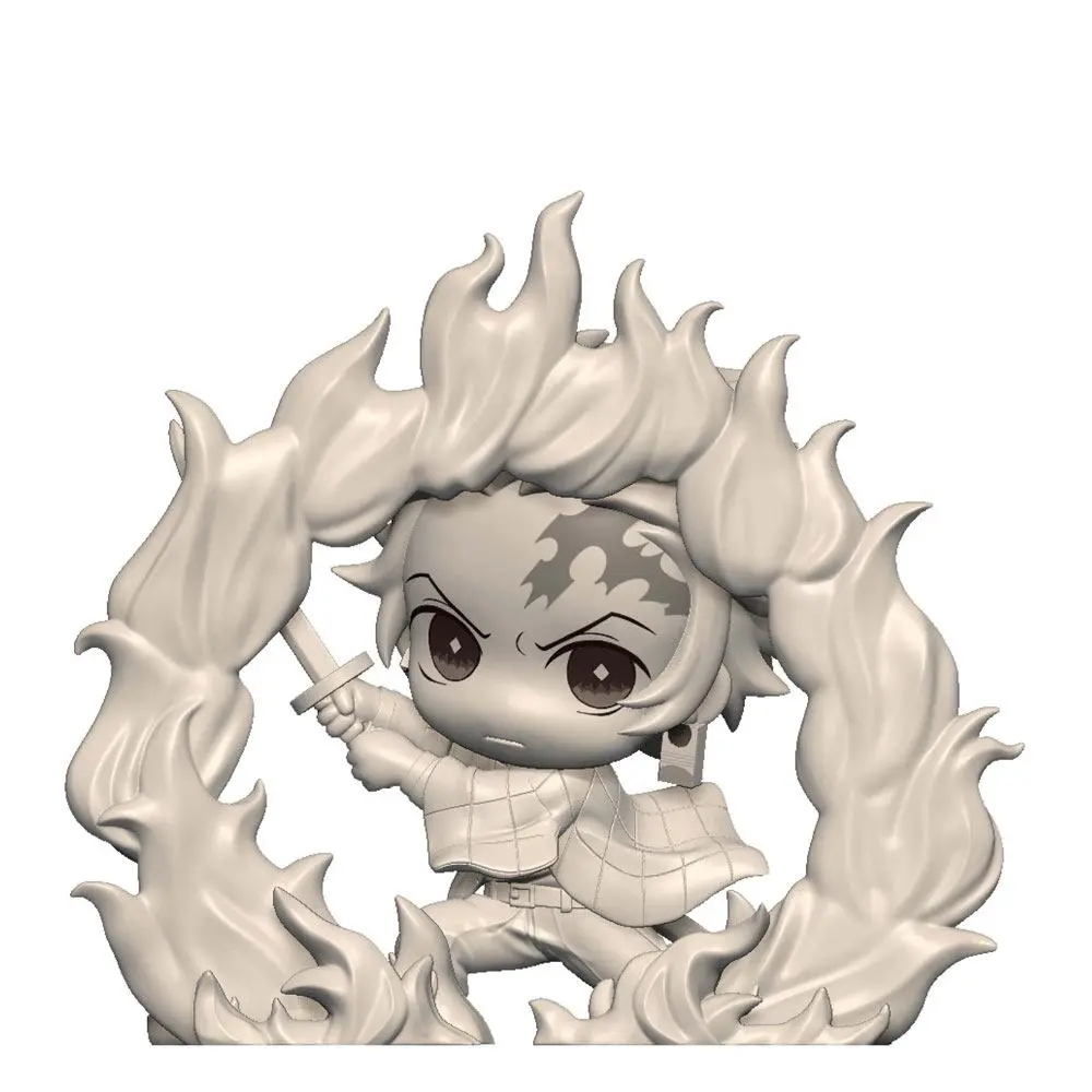 Demon Slayer: Kimetsu no Yaiba Hold PVC Statue Kamado Tanjiro 8 cm Produktfoto