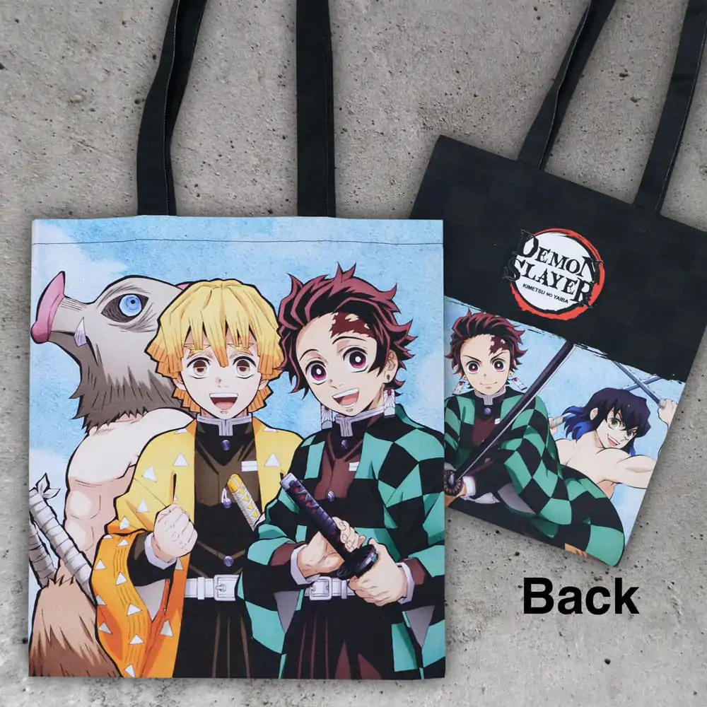 Demon Slayer: Kimetsu no Yaiba Tragetasche Inosuke, Zenitsu, Tanjiro termékfotó