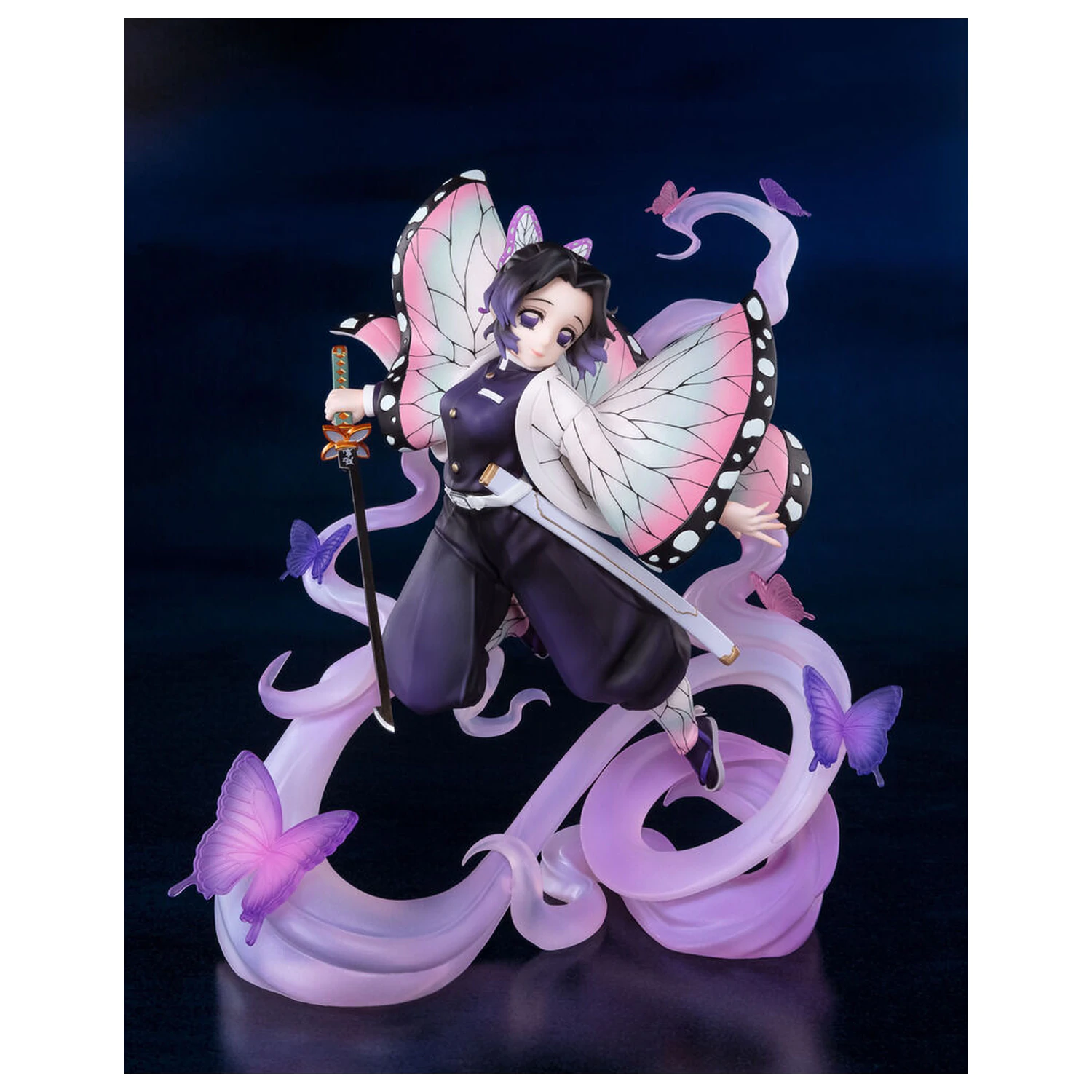 Demon Slayer Kimetsu No Yaiba Kocho Shinobu Insect Breathing S.H. Figurarts Figur 17cm Produktfoto