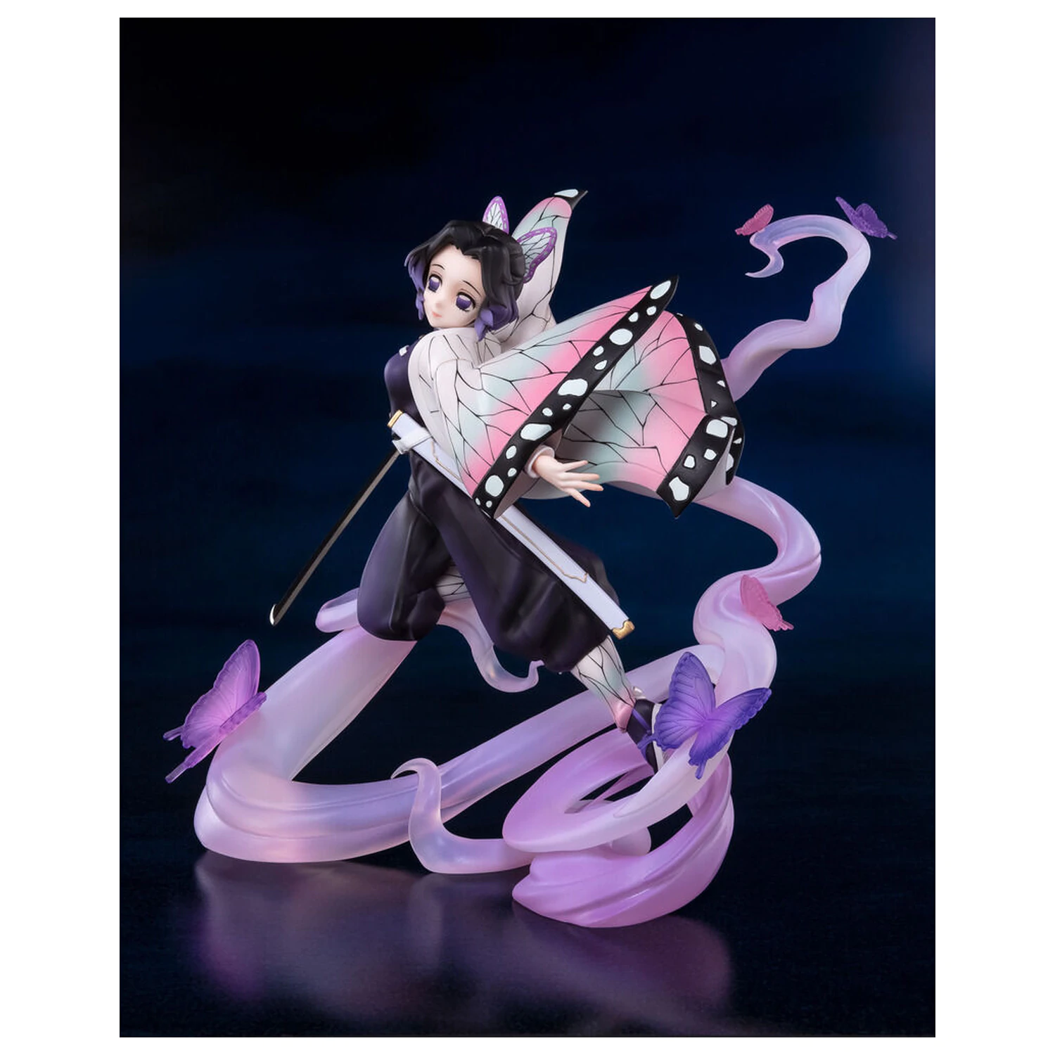 Demon Slayer Kimetsu No Yaiba Kocho Shinobu Insect Breathing S.H. Figurarts Figur 17cm Produktfoto
