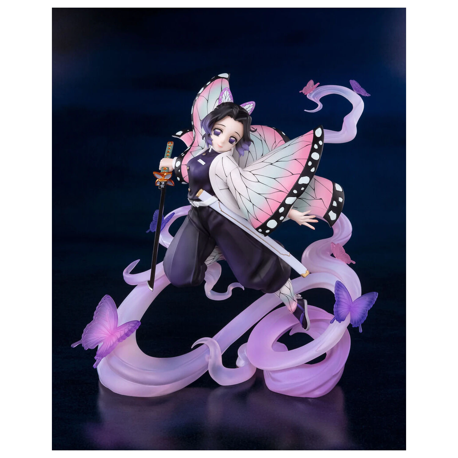 Demon Slayer Kimetsu No Yaiba Kocho Shinobu Insect Breathing S.H. Figurarts Figur 17cm Produktfoto