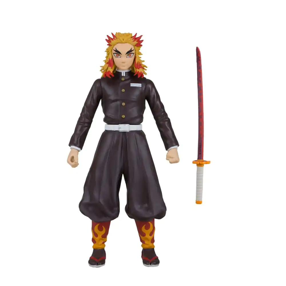 Demon Slayer: Kimetsu no Yaiba Actionfigur Kyojuro Rengoku 13 cm termékfotó