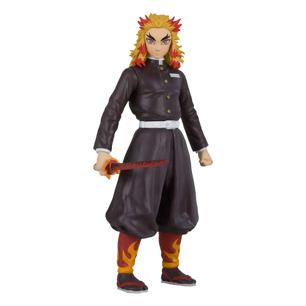 Demon Slayer: Kimetsu no Yaiba Actionfigur Kyojuro Rengoku 13 cm termékfotó