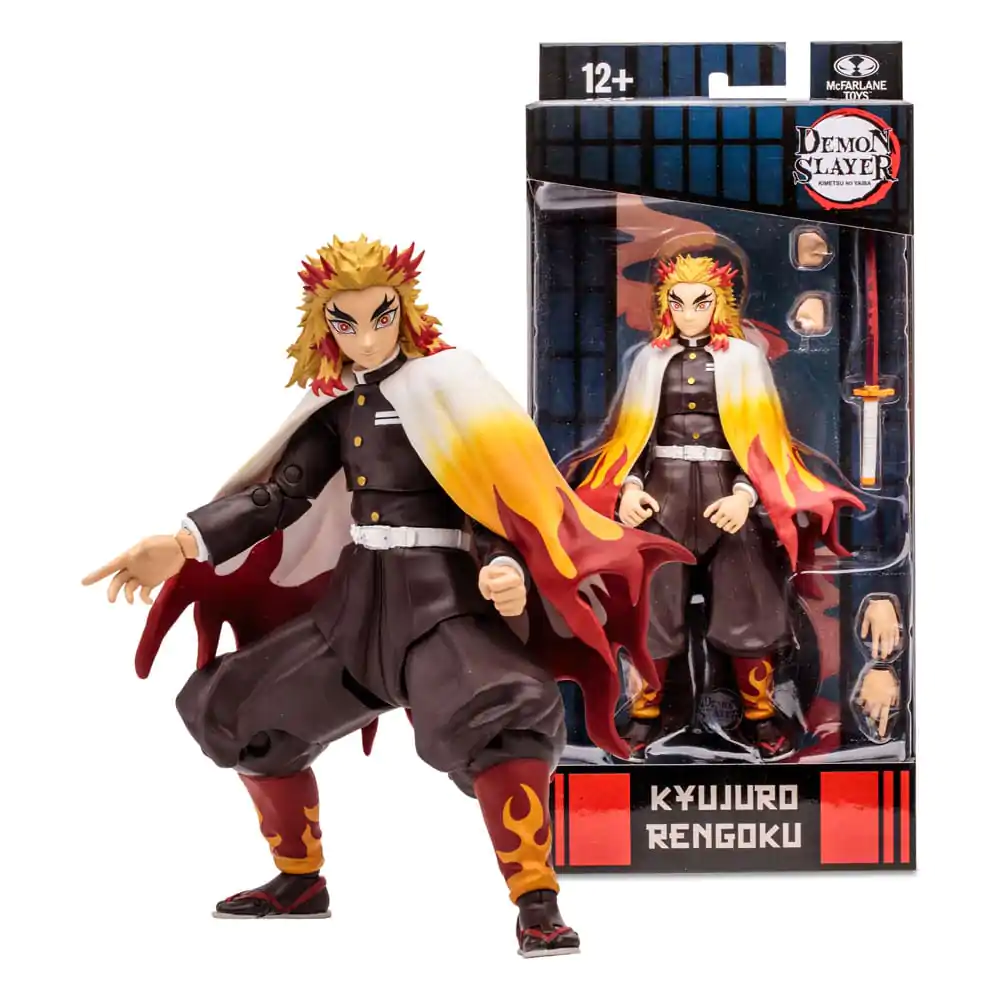 Demon Slayer: Kimetsu no Yaiba Actionfigur Kyojuro Rengoku 18 cm Produktfoto