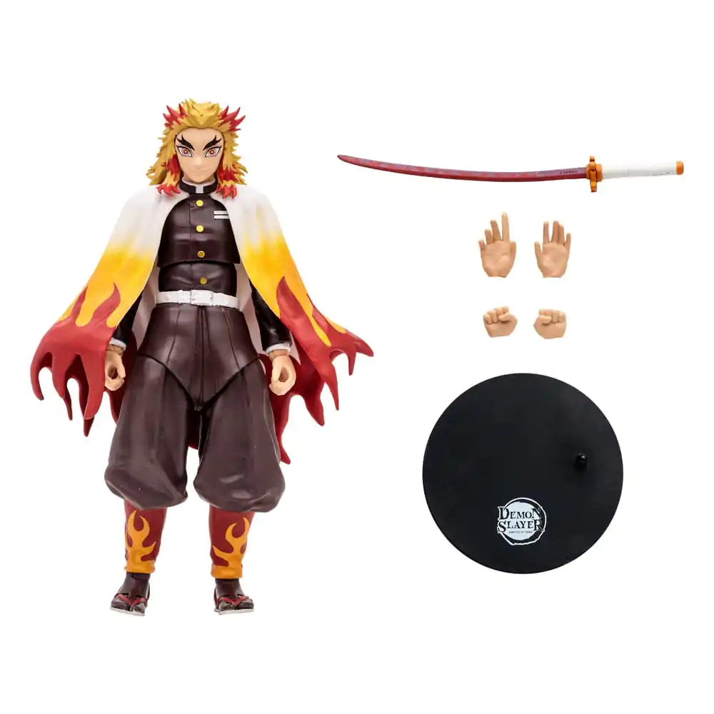 Demon Slayer: Kimetsu no Yaiba Actionfigur Kyojuro Rengoku 18 cm Produktfoto
