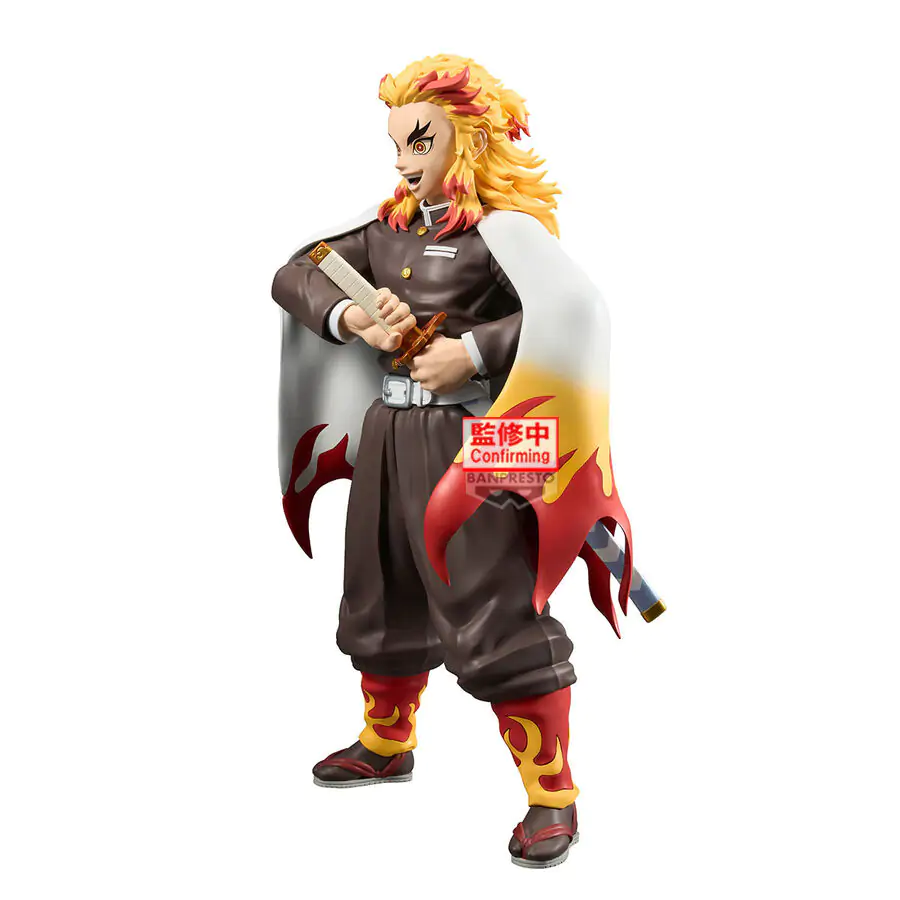 Demon Slayer Kimetsu no Yaiba Kyojuro Rengoku Grandista Figur 24 cm Produktfoto