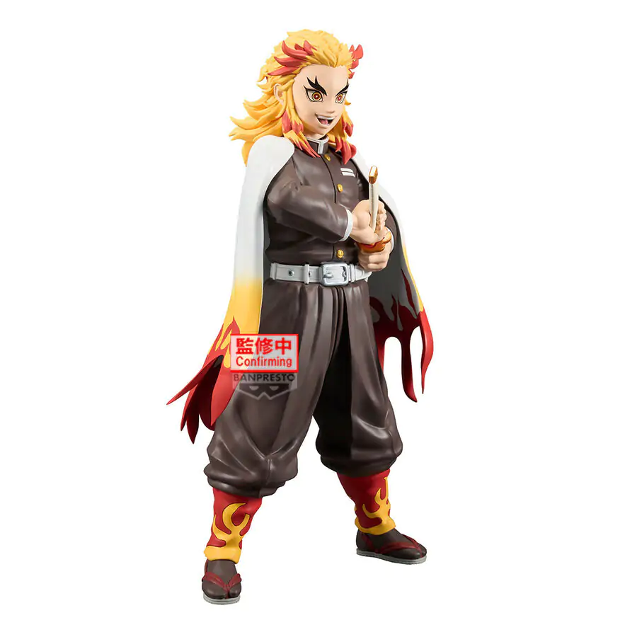 Demon Slayer Kimetsu no Yaiba Kyojuro Rengoku Grandista Figur 24 cm Produktfoto