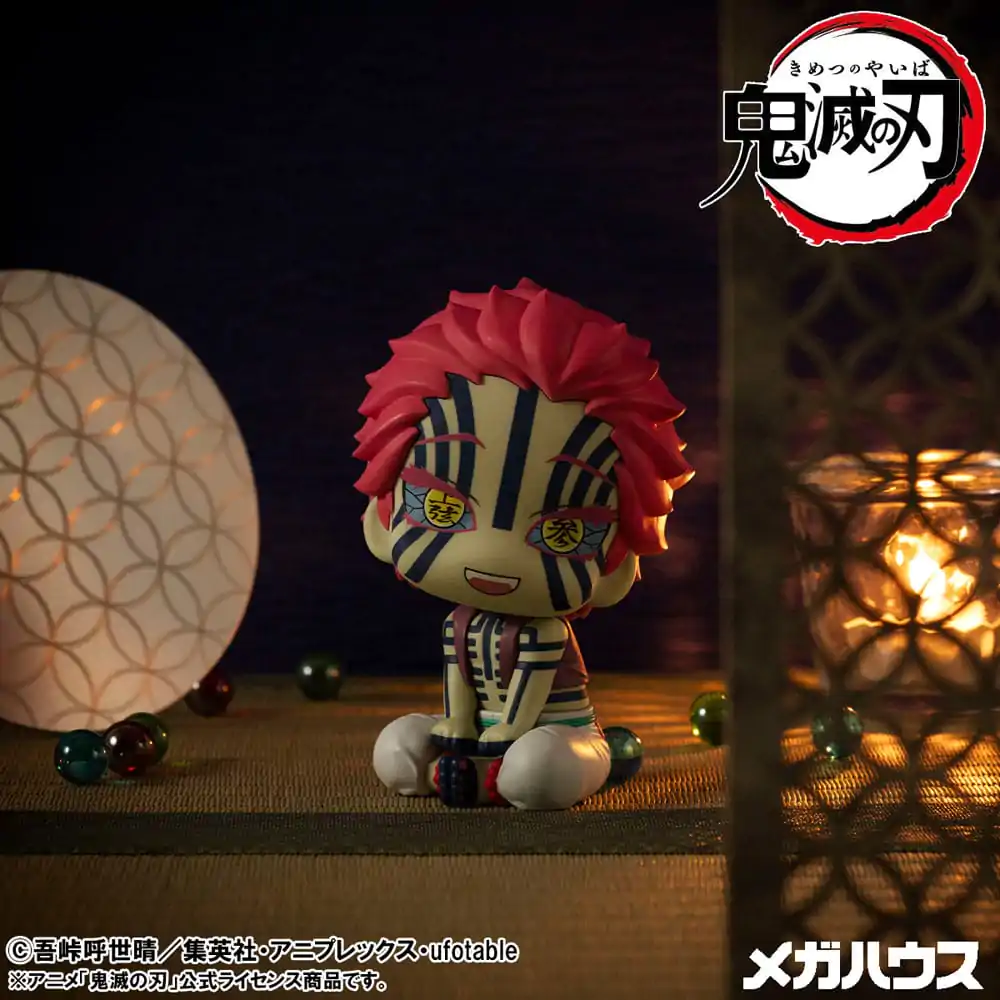 Demon Slayer: Kimetsu no Yaiba Look Up PVC Statue Akaza (mit Geschenk) 11 cm Produktfoto