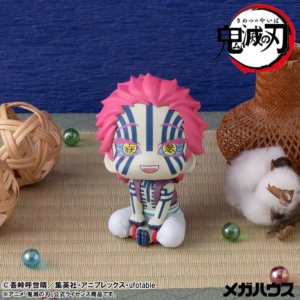 Demon Slayer: Kimetsu no Yaiba Look Up PVC Statue Akaza (mit Geschenk) 11 cm Produktfoto