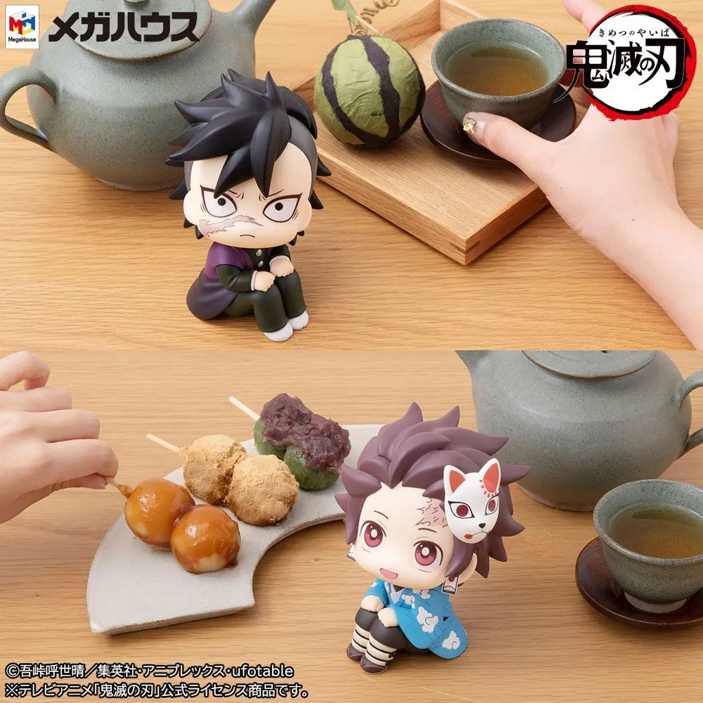 Demon Slayer Kimetsu no Yaiba Look Up PVC Statuen Genya & Tanjiro Final Selection LTD Ver. 11 cm termékfotó