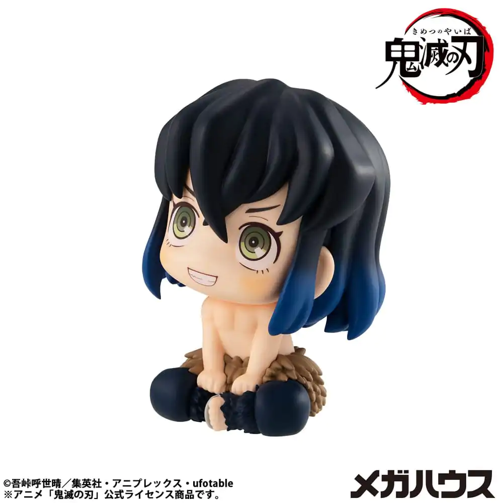 Demon Slayer Kimetsu no Yaiba Look Up PVC Statue Hashibira Inosuke 10 cm Produktfoto